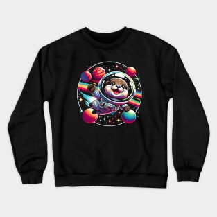 Otter Space Explorer Crewneck Sweatshirt